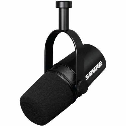 Shure MV7X 坚固耐用 动态 麦克风 用于 录制 - 50 Hz 到 16 kHz - 252 欧姆 - 单向, 心形麦克风 - 轰隆, 支架可安装 - XLR