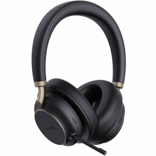 Yealink Business BH76 Plus Wireless Over-the-head, On-ear, Over-the-ear Stereo Headset - Black - Binaural - Supra-aural - 