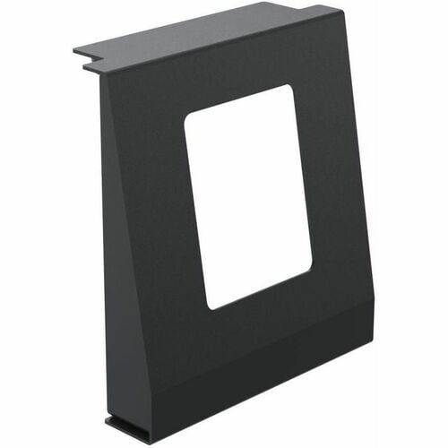 SpacePole Floor/Wall Mount for Payment Terminal - Black - Metal - 1 / Box