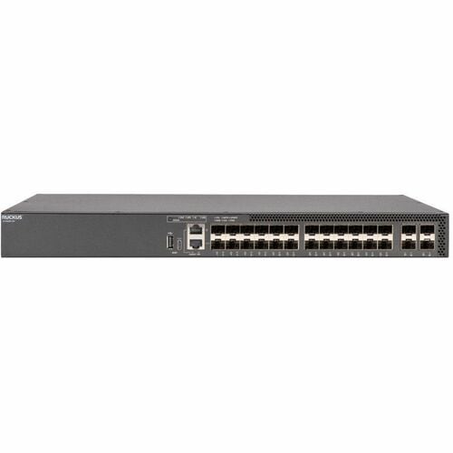 Ruckus Wireless ICX 8200 8200-24F Manageable Ethernet Switch - Gigabit Ethernet, 25 Gigabit Ethernet - 1000Base-X, 25GBase