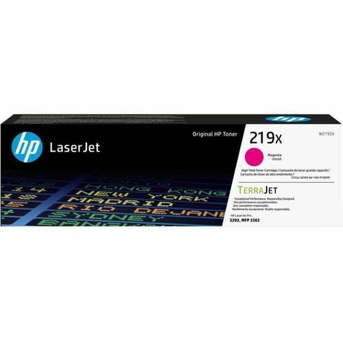 HP 219X Hoch Kapazität Laserdruck Tonerkartusche - Magenta - Originaler Pack