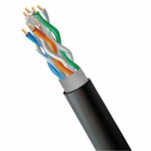 1000FT ROLL OF CAT6 OUTDOOR CABLE GEL FILLED 24AWG PURE COPPER