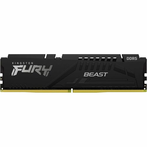Kingston FURY Beast RAM Module - 32 GB (2 x 16GB) - DDR5-6000/PC5-48000 DDR5 SDRAM - 6000 MHz Single-rank Memory - CL30 - 