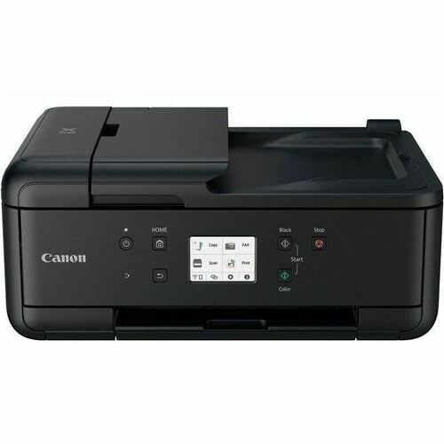 Canon PIXMA TR7650 Kabellos - Tintenstrahl-Multifunktionsdrucker - Farbe - Schwarz - Drucker/Kopierer/Scanner/Fax/Cloud - 