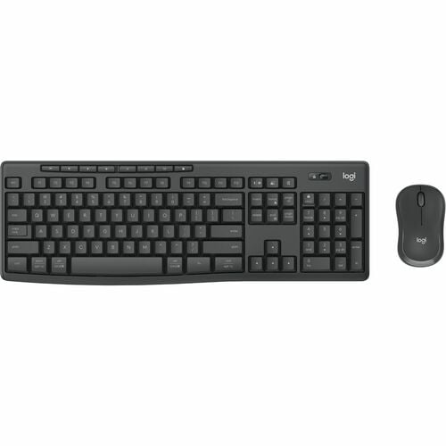 Logitech MK370 Teclado e rato - Português - USB tipo A Sem fios Bluetooth Teclado - 112 Chave - Keyboard/Keypad Color: Gra