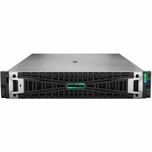 HPE ProLiant DL380 G11 2U Rack Server - 1 Xeon Silver 4510 2.40 GHz - 64 GB RAM - 1.88 TB SSD - (2 x 960GB) SSD Configurat