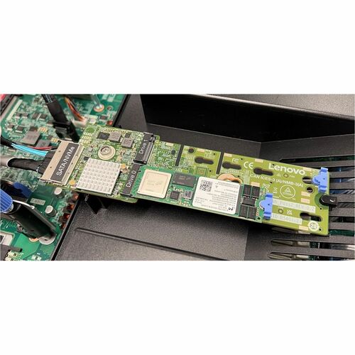 Lenovo B540i-2i NVMe/SATA M.2 Steuerung - Serial ATA, NVMe - Plug-in-Karte - RAID-Unterstützung - 0, 1, JBOD RAID-Level - 