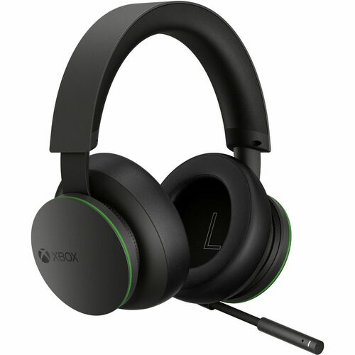 Microsoft Xbox TLL-00007 Wireless Over-the-head Stereo Headset - Black - Binaural - Circumaural - Bluetooth - 32 Ohm - 20 