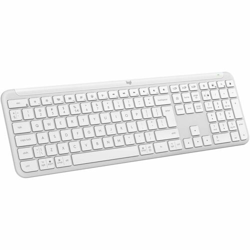 Logitech Signature Slim K950 Keyboard - Full-size - Wireless Connectivity - USB Type A Interface - English (US) - QWERTY L