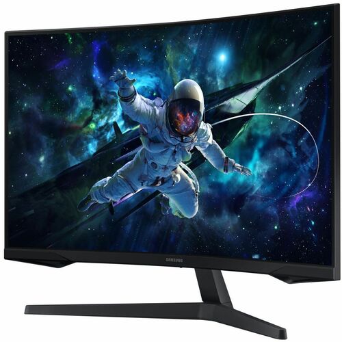 Samsung Odyssey G5 S32CG552EN 32" Class WQHD Curved Screen Gaming LED Monitor - 16:9 - Black - 32" Viewable - Vertical Ali