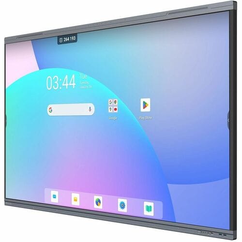 V7 IFP7503-VPROM Interactive Display - 75 Inch 4K Android 13 EDLA Certified, 16GB RAM 256GB ROM, 2 x 8W + 2 x 18W Speakers