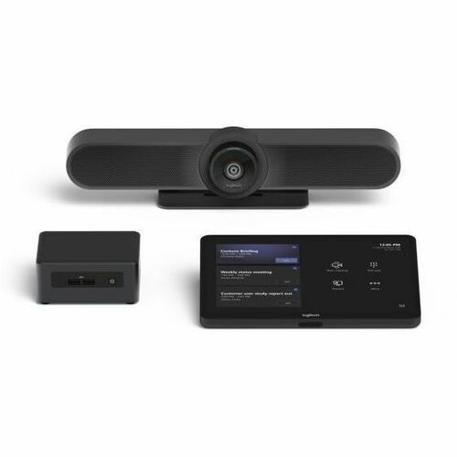 Logitech Video Conference Equipment - Small Room Size Supported - Graphite - For Meeting Room, Video Conferencing - 1280 x