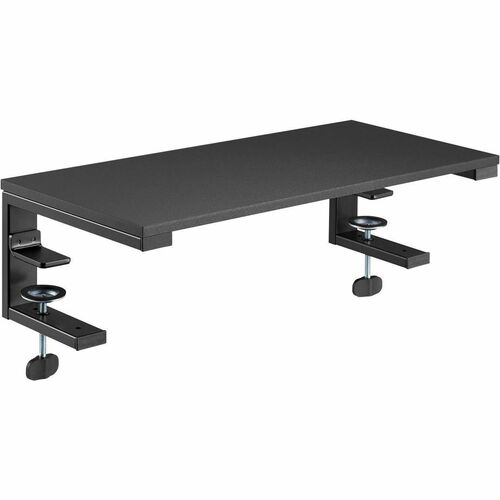 V7 DT1RSC Clamp Mount for Monitor, Printer - V7 Monitor Riser Stand with Clamp - 3-in-1 Configurable Monitor riser -Comput