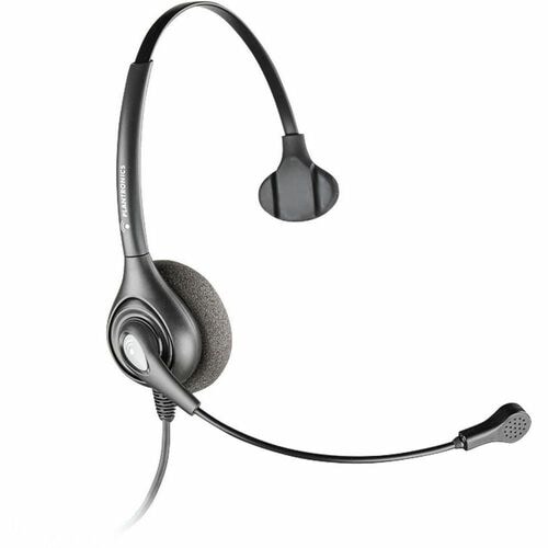 Poly SupraPlus SDS 2490-02 Wired Mono Headset - TAA Compliant - Monaural - Dynamic Microphone