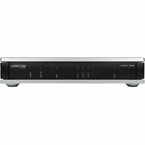 Lancom 1650E Router - 4 Anschlüsse - 3 RJ-45 Port(s) - 1 WAN Port(s) - Gigabit-Ethernet - IEEE 802.1Q, IEEE 802.3az - VDSL