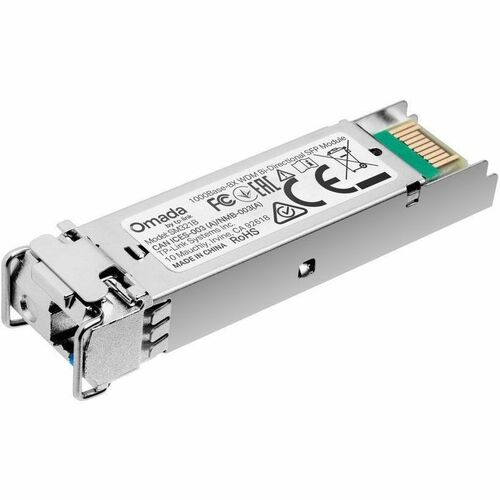 Omada SM321B SFP - 1 x LC Simplex 1000Base-BX Network - For Data Networking, Optical Network - Optical Fiber - 9/125 µm - 