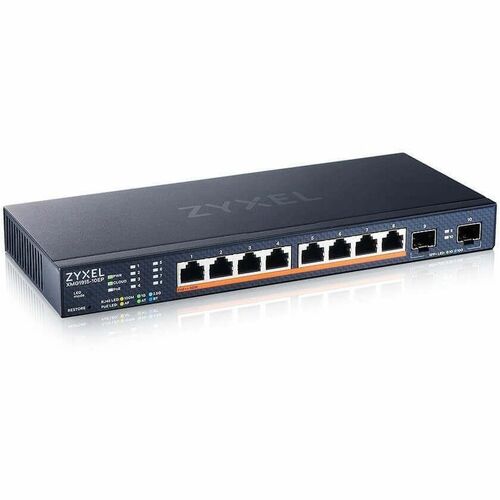 8-PORT 2.5 GBE POE++ (130W)+2SF L2 SMART MANAGED SWITCH W/NEBULA CL