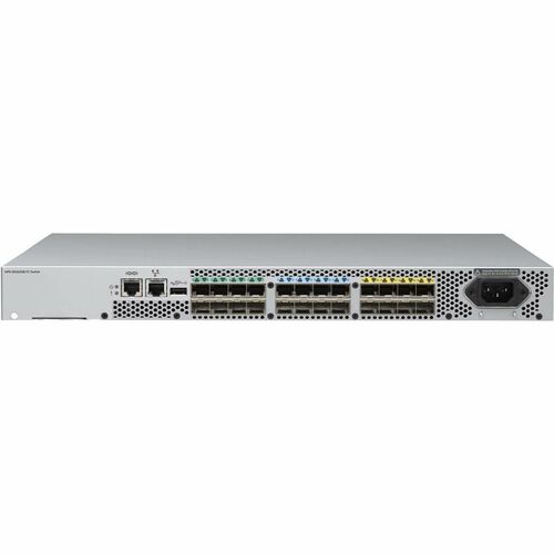 HPE SN3600B 32 Gbit/s Fibre Channel Switch - Überholt - 8 Fiber Channel Ports - 24.0 x Total Expansion Slots - SFP+ - Rack