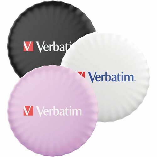 Verbatim My Finder Bluetooth Coin Tracker 3pk - Black, White, Purple - Bluetooth