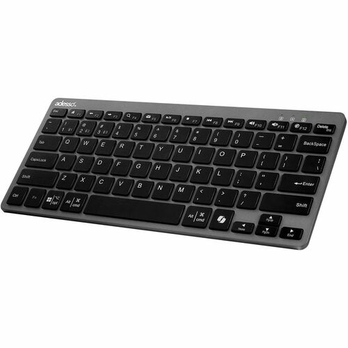 Adesso EasyTouch 7000 Multi OS Bluetooth Scissor Switch Keyboard with CoPilot AI Hotkey - Wireless Connectivity - Bluetoot