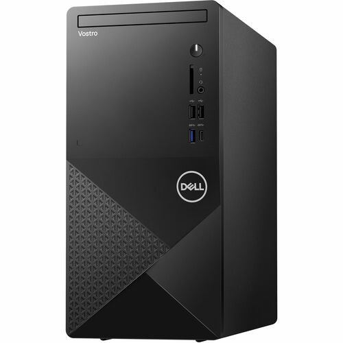 Dell Vostro 3000 3030 Desktop Computer - Intel Core i5 14th Gen i5-14400F - 16 GB - 1 TB SSD - Tower - Black - Intel Chip 