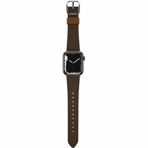 OtterBox Adjustable Smartwatch Band - Buckle Attachment - Rich Adobe - Cactus Leather, Polyurethane