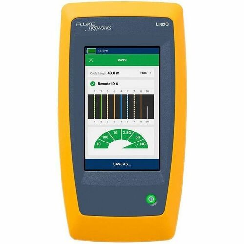Fluke Networks LinkIQ LIQ-100/FPC3 Cable/Network Tester - Network Testing, Cable Testing, Wireless Connectivity Testing, A