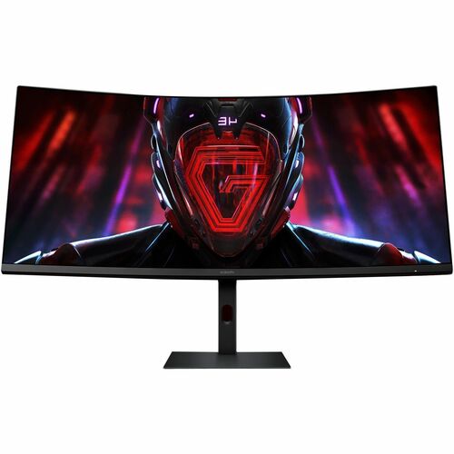 Xiaomi G34WQi 34" (86.4 cm) Class UWQHD Curved Screen Gaming LED Monitor - 21:9 - Black - 34" (86.4 cm) Viewable - Vertica