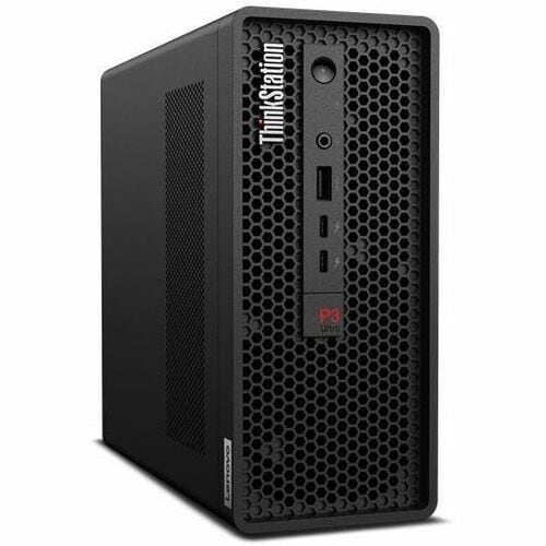 Lenovo ThinkStation P3 Ultra 30HA005GGE Workstation - Core i9 14. Gen. - 64 GB - 1 TB SSD - Ultra Small - Schwarz - Intel 