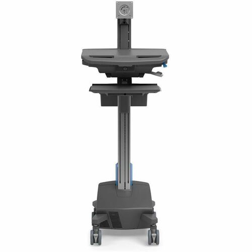 Ergotron StyleView Display Cart - TAA Compliant - 14.06 kg Capacity - 4 Casters - Aluminium - Dark Grey - 61 cm (24") Scre