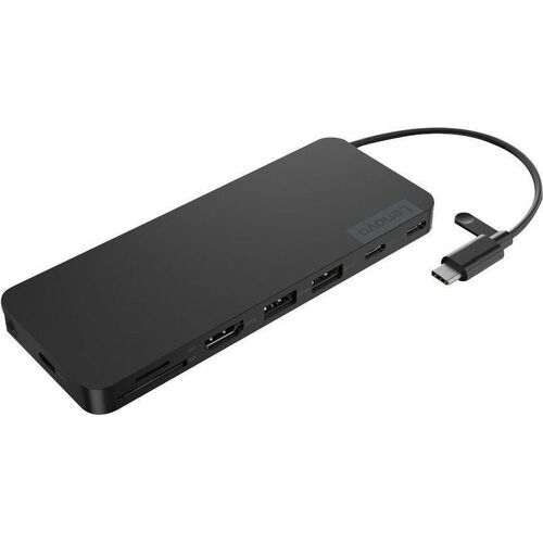 Lenovo Port-Replikator für Notebook - Schwarz - 4 x Gesamtzahl USB-Anschlüsse - HDMI - Ladefunktion