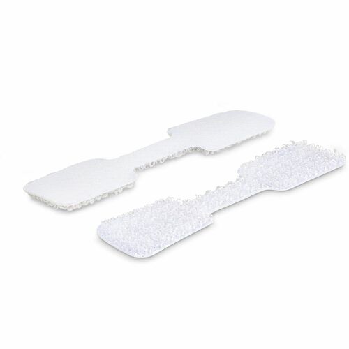 StarTech.com Wire & Cable Label - 5 mm Height x 19 mm Width x 90 mm Length - Removable Adhesive - White - Residue-free, Re