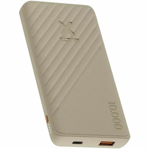 Xtorm Go2 Power Bank - Clay - For Smartphone, Earbud, Drone - 10000 mAh - 2 x USB - Clay