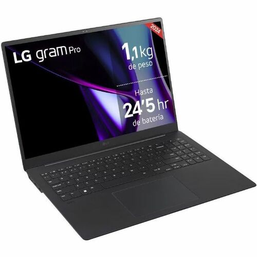 LG gram Pro 16Z90SP-K.AA75B 40.6 cm (16") Notebook - WQXGA+ - Intel Core Ultra 7 155H - 16 GB - 512 GB SSD - Spanish Keybo