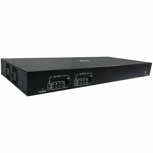 Tripp Lite series B127A-4X2-BH2PH Audio/Video-Schalter - Kabel - TAA-konform - 3840 x 2160 - 4K - Twisted Pair - 4 Eingabe