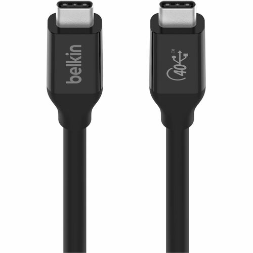 Belkin Connect 80 cm USB4 Data Transfer Cable - Cable for iPad, iPad Pro, MacBook Pro, iPad mini, iPad Air, iPhone - First