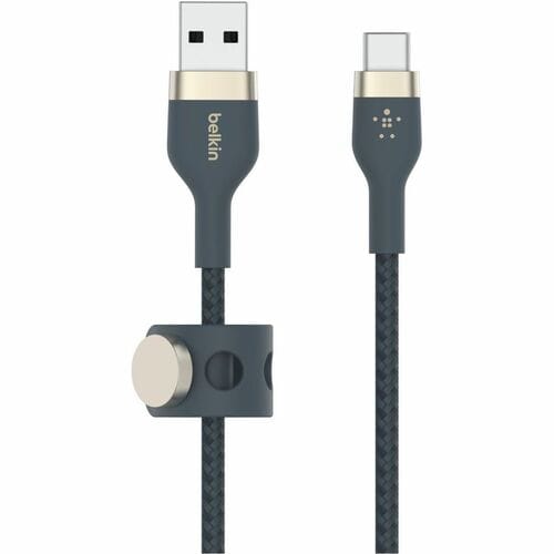 Belkin BOOST↑CHARGE PRO Flex 1 m USB/USB-C Data Transfer Cable - Cable for Smartphone, Tablet, iPhone - First End: 1 x 24-