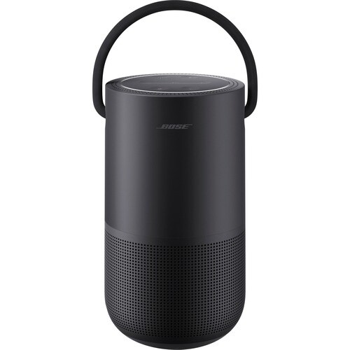 Bose Tragbar Bluetooth Smart Speaker - Google Assistant, Alexa Unterstützt - Schwarz - 360° Circle Sound - Wireless LAN - 