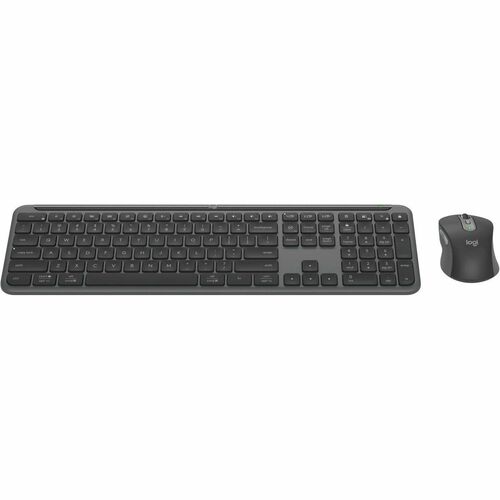 Logitech Signature Slim MK950 键盘鼠标 - 中文 - A 型 USB 无线 蓝牙 5.1 键盘 - 键盘/键盘颜色: 灰 - A 型 USB 无线 蓝牙 鼠标 - 光学 - 4000 dpi - 滚轮 - 指点设备