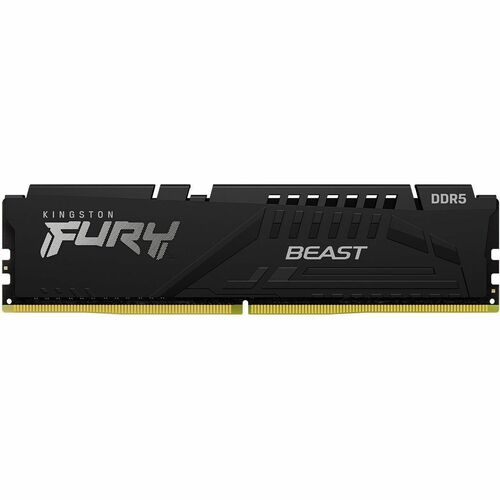 Kingston FURY Beast 16GB DDR5 SDRAM Memory Module - 16 GB - DDR5-6000/PC5-48000 DDR5 SDRAM - 6000 MHz Single-rank Memory -