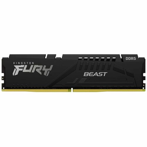 Kingston FURY Beast 16GB (2 x 8GB) DDR5 SDRAM Memory Kit - 16 GB (2 x 8GB) - DDR5-6000/PC5-48000 DDR5 SDRAM - 6000 MHz Sin