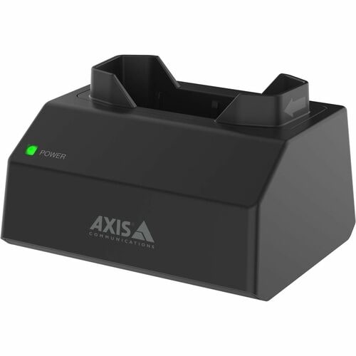 AXIS Cradle - Docking - Wearable Camera, Surveillance System Controller - 1 Slot - Charging Capability - Pogo Pin - Black 