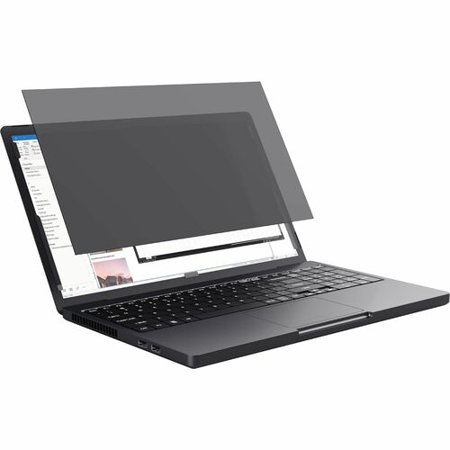 Trust Primo Polyethylene Terephthalate (PET) Privacy Screen Protector - Black - For 35.6 cm (14") LCD Notebook