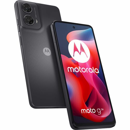Motorola Mobility moto g24 128 GB Smartphone - 16,5 cm (6,5 Zoll) LCD HD+ 1612 x 720 - Octa-Core (Cortex A75Dual-Core 2 GH