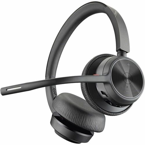 Poly Voyager 4300 UC 4320 有线/无线 头戴式, 入耳式 立体声 耳机 - Microsoft Teams认证 - 双声道 - 上耳式 - 5000 cm - 蓝牙 - 20 Hz 到 20 kHz - 150 cm 线