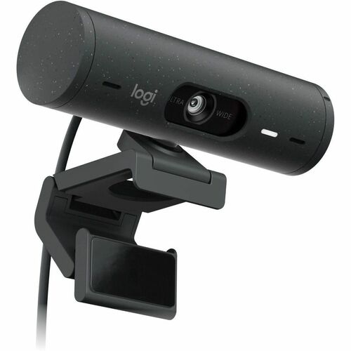 Cámara Web Logitech BRIO 505 - 4Megapíxel - 60fps - Grafito - USB Tipo C - 1920 x 1080 Vídeo - Auto-foco - 90° Ángulo - 4x