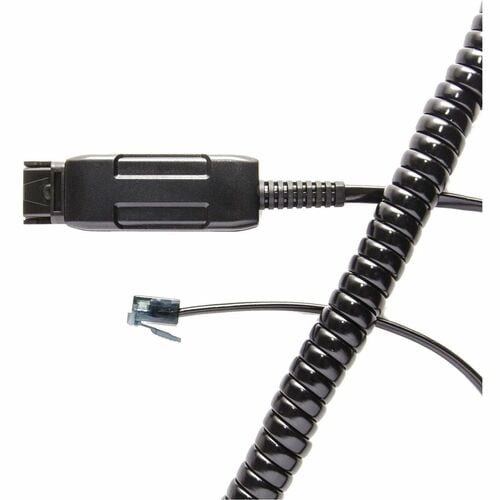 Cavo Audio V7 - 2,01 m Disconnessione rapida/RJ-9 - Cable for Cuffie, Telefono IP - Nero