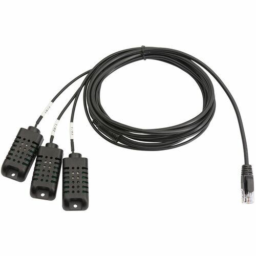 Schneider Electric Temperature & Humidity Sensor - Black - 0% to 99.9%%