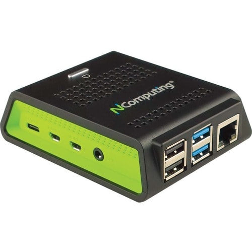 NComputing RX RX420 (HDX) Thin Client - 1 x ARM Cortex A72 Quad-core (4 Core) 1.50 GHz - Broadcom BCM2711 Chip - 2 GB RAM 