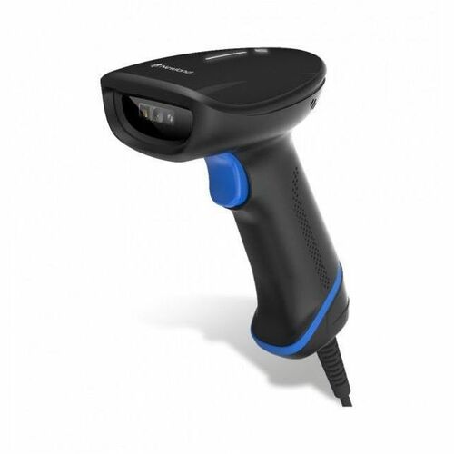Newland HR23 Dorada Corded - 280 mm Scan Distance - 1D, 2D - LED - CMOS - USB, Serial - Stand Included - IP52